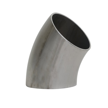 Wayland 2in BUTT-WELD SHORT 45 ELBOW - UNPOLISHED -304 W42WK-2-1
